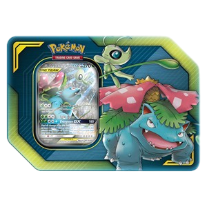 Tag Team Tins: Celebi & Venusaur GX Tin | Rip & Ship